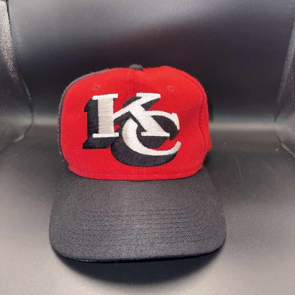 90s NFL x Sports Specialties x Vintage BIG LOGO KC SnapBack KANSAS CITY CHIEFS